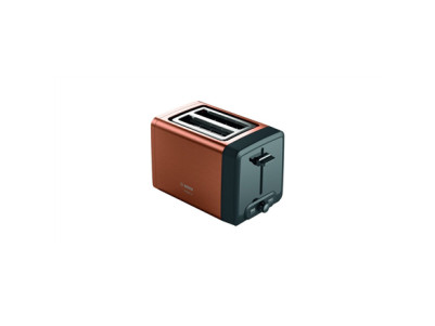 Bosch | DesignLine Toaster | TAT4P429 | Power 970 W | Number of slots 2 | Housing material Stainless Steel | Copper/Black