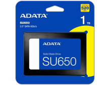 ADATA | Ultimate SU650 | 1000 GB | SSD form factor 2.5" | Solid-state drive interface SATA 6Gb/s | Read speed 520 MB/s | Write s