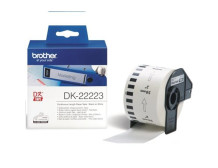 Brother | DK-22223 Continuous Length Paper Label | White | DK | 50mm | 30.48 m