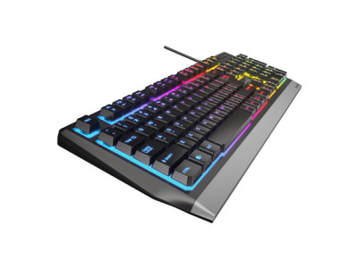 Genesis | Rhod 300 RGB | Black | Gaming keyboard | Wired | RGB LED light | US | 1.75 m