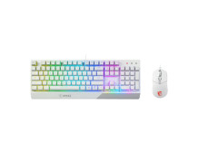 MSI | Vigor GK30 COMBO WHITE | Keyboard and Mouse Set | Wired | Mouse included | US | White