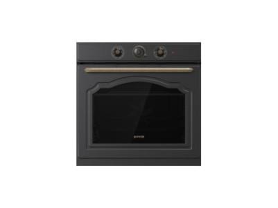 Gorenje | Oven | BOS67371CLB | 77 L | Multifunctional | EcoClean | Mechanical control | Steam function | Height 59.5 cm | Width 