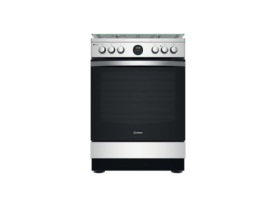 INDESIT Cooker | IS67G8CHX/E/1 | Hob type Gas | Oven type Electric | Stainless steel | Width 60 cm | Depth 60 cm | 73 L