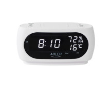 Adler LED clock with thermometer | AD 1186