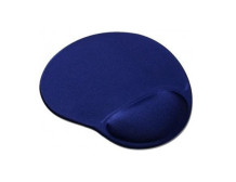 Gembird | MP-GEL-B Gel mouse pad with wrist support, blue | Gel mouse pad | Blue