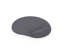 Gembird | MP-GEL-GR Gel mouse pad with wrist support, grey Comfortable | Gel mouse pad | Grey