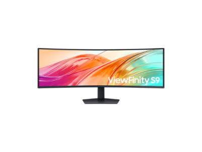 Samsung LS49F950UAUXEN 49" ViewFinity S9 S95UF Monitor, Bent, DQHD 5120x1440/32:9/350cd/m2/5ms HMDI, USB, DP | Samsung