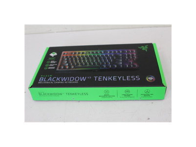 SALE OUT. Razer BlackWidow V3 Tenkeyless (Green Switch) Gaming Keyboard, Nordic layout, Wired, Black | Razer BlackWidow V3 | Bla