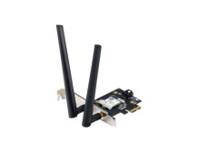 Asus | PCE-AXE5400 | Wi-Fi Adapter, Tri-Band, Wi-Fi 6E Adapter | 802.11ax | 574/2402/2042 Mbit/s | Mesh Support No | MU-MiMO No 