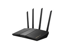 Wireless AX3000 Dual Band WiFi 6 | RT-AX57 | 802.11ax | 2402+574 Mbit/s | 10/100/1000 Mbit/s | Ethernet LAN (RJ-45) ports 4 | Me