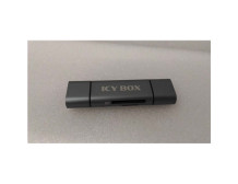 SALE OUT. Icy box IB-CR200-C SD/MicroSD (TF) USB 2.0 card reader with Type-C and -A to micro USB (OTG) interface, anthracite | R