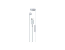 Sony IER EX15C USB C Wired Earbuds with Mic, White | Sony