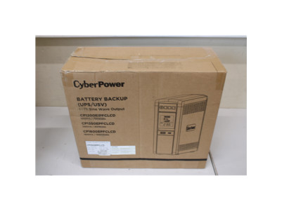 SALE OUT. CyberPower CP1350EPFCLCD Backup UPS Systems UNPACKED, SCRATCHED | CyberPower | PFC Sinewave UPS Series | CP1350PFCLCD 