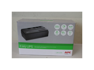 SALE OUT. APC Easy UPS, 1000VA, floor/wall mount, 230V, 4x CEE 7/3 Schuko sockets, AVR, Black | Schneider Electric APC Easy UPS 
