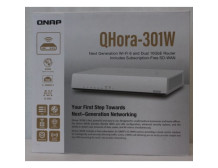SALE OUT. QNAP QHora-301W WiFi 6 up to 3.5Gbps Speed AX optimized Quad-Core Processor 4x4 MU-MIMO & OFDMA 2* 10GbE (Multi-Gig) W