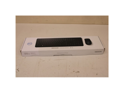 SALE OUT. Dell Keyboard and Mouse KM3322W Wireless US International | Dell | Keyboard and Mouse | KM3322W | Keyboard and Mouse S