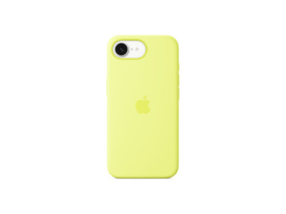 Apple iPhone 16e Silicone Case Neon Yellow | Apple
