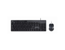 Gembird | Multimedia desktop set | KBS-UM-04 | Keyboard and Mouse Set | Wired | Mouse included | US | Black