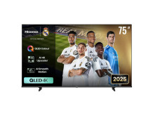 Hisense QLED TV | 75E7Q | 75 | Smart TV | VIDAA | 4K UHD | Black