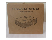 SALE OUT. Acer PREDATOR GM712 Projector, DLP, 4K UHD, 4000lm, 20000/1, HDMI, Black | Acer PREDATOR GM712 | 4K UHD (3840 x 2160) 
