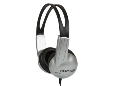 Koss | Headphones | UR10 | Wired | On-Ear | Silver/Black