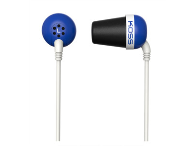 Koss | Plug | Wired | In-ear | Noise canceling | Blue