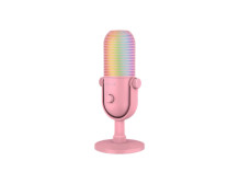 Razer | RGB USB Microphone with Tap-to-Mute | Seiren V3 Chroma | Quartz | No