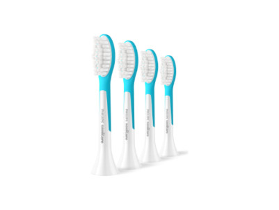 Philips | Replacement brush heads | HX6044/90 Sonicare For Kids7+ | Heads | For kids | Number of brush heads included 4 | White/