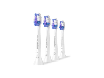Philips | Replacement brush heads | HX6054/87 Sonicare Sensitive | Heads | For adults | Number of brush heads included 4 | White