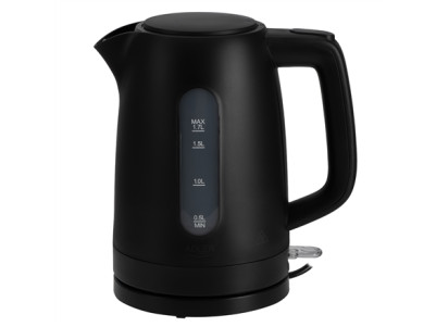 Adler Kettle | AD 1379b | Electric | 2200 W | 1.7 L | Polypropylene | 360 rotational base | Black