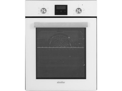 Simfer Oven 4207DERBB.1 47 L, Multifunctional, Manual, Pop-up knobs, Width 45 cm, White