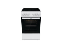 Gorenje Cooker | GEC5A21WG-B | Hob type Electric | Oven type Electric | White | Width 50 cm | Grilling | Depth 59.4 cm | 68 L