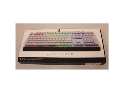 SALE OUT. SALE OUT. Dell Alienware 510K Low-profile RGB Mechanical Gaming Keyboard - AW510K (Lunar Light) | Dell Alienware Gamin