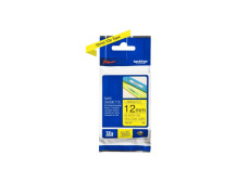 Brother | TZe-631 Laminated Tape | Black on Yellow | TZe | 8 m | 1.2 cm