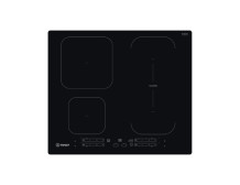 INDESIT | Hob | IB 65B60 NE | Induction | Number of burners/cooking zones 4 | Touch | Timer | Black