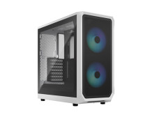 Fractal Design | Focus 2 | Side window | RGB White TG Clear Tint | Midi Tower | Power supply included No | ATX