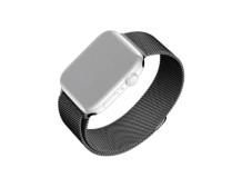 Fixed | Mesh Strap for Apple Watch 42/44/45/46/49mm | 42 mm, 44 mm, 45 mm, 46 mm, 49 mm | Black