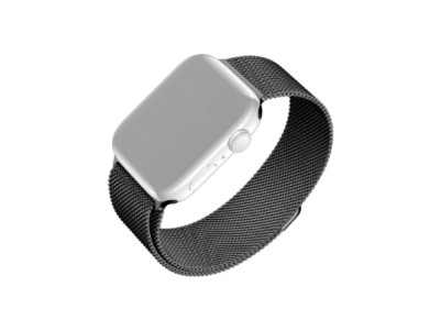 Fixed | Mesh Strap for Apple Watch 42/44/45/46/49mm | 42 mm, 44 mm, 45 mm, 46 mm, 49 mm | Black