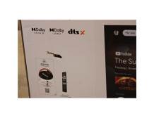 SALE OUT. Sharp 43GR8265E 43 (108cm) 4K Ultra HD QLED Smart Google Frameless TV, 144Hz, Dolby Vision IQ, Dolby Atmos, Harman/Kar