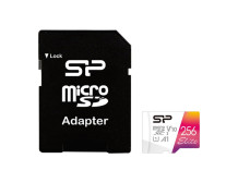 Silicon Power | microSDHC UHS-I Memory Card | Elite | 256 GB | microSDHC/SDXC | Flash memory class 10