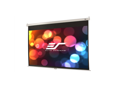 Elite Screens | Manual Series | M106XWH | Diagonal 106 " | 16:9 | Viewable screen width (W) 235 cm | White