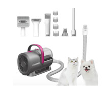 PETKIT | Air Clipper Pet Grooming Vacuum Kit 5in1 | LM4 | Grey/White