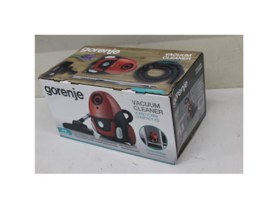 SALE OUT. Gorenje VCEB11CXRII Vacuum Cleaner, Bagged, Power 800 W, Dust Container 2 L, Working Radius 15 m, Red | Gorenje Vacuum