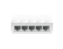 TP-LINK | 5-Port 10/100Mbps Desktop Network Switch | LS1005 | Unmanaged | Desktop | Power supply type External
