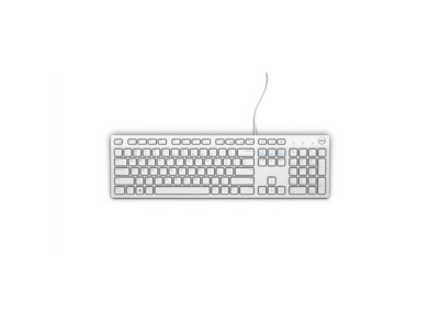 Dell | KB216 | Multimedia | Wired | EN | White | USB