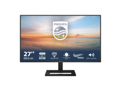 Philips | 27E1N1600AE/00 | 27 " | IPS | 16:9 | 100 Hz | 4 ms | 2560 x 1440 pixels | 350 cd/m | HDMI ports quantity 1 | Warranty 
