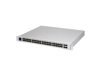 Ubiquiti | UniFi Switch | USW-PRO-48-POE | Managed L3 | Rackmountable | Gigabit Ethernet (copper) ports quantity 48 | SFP+ ports