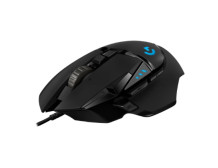Logitech G502 Hero Wired Gaming Mouse, Black