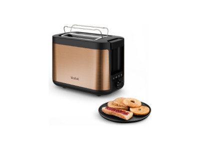 TEFAL Toaster | TT430G10 Coppertinto | Number of slots 2 | Housing material Stainless steel | Gold