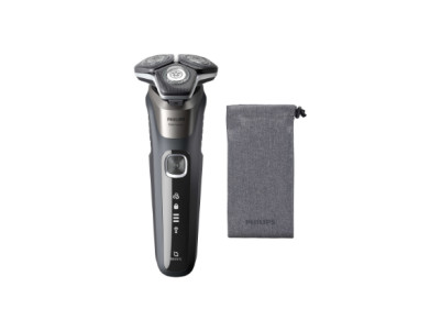 Philips Shaver | S5887/10 Series 5000 | Operating time (max) 60 min | Wet & Dry | Lithium Ion | Gray